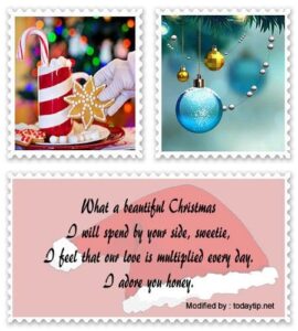 Sweet Christmas messages for Boyfriends | Romantic Christmas texts