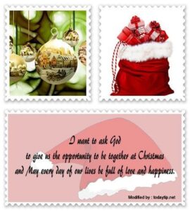 Sweet Christmas messages for Her | Christmas love wishes &amp; cards